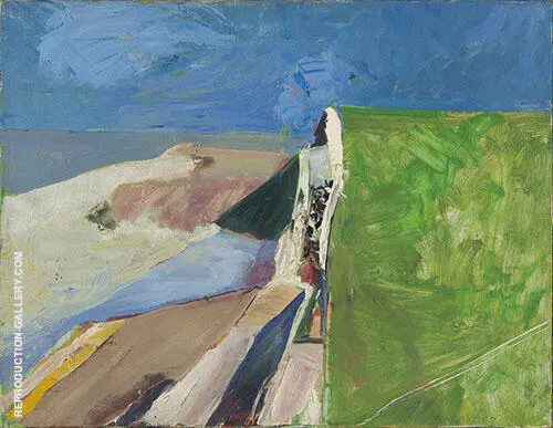 Seawall 1957 By Richard Diebenkorn