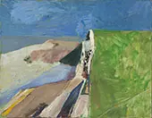 Seawall 1957 By Richard Diebenkorn