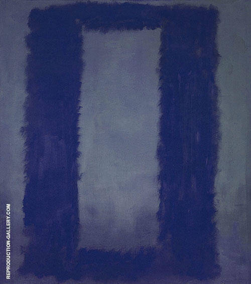 Two Blues Seagram by Mark Rothko (Inspired By) | Oil Painting Reproduction
