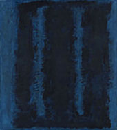 Two Blues Double By Mark Rothko (Inspired By)