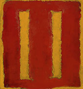 Yellow and Red Seagram By Mark Rothko (Inspired By)