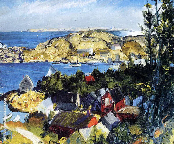 Matinicus fom Mr Ararat 1916 By George Bellows