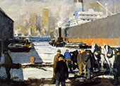 Men of The Docks 1912 By George Bellows