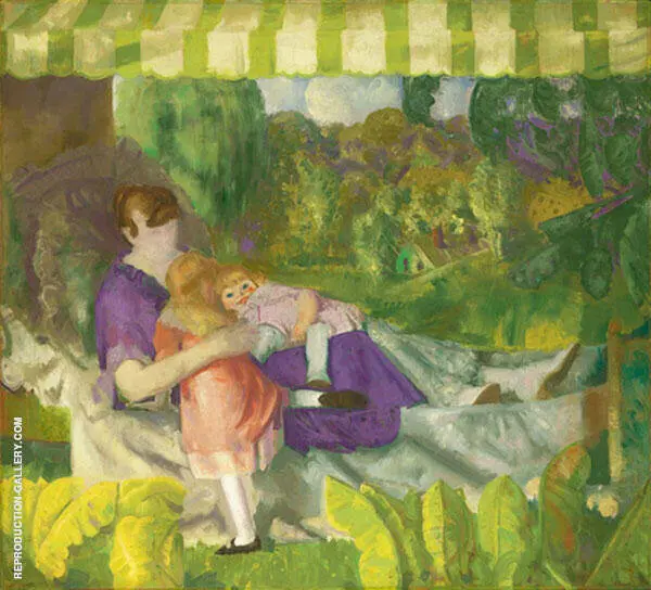 My Family 1916 By George Bellows