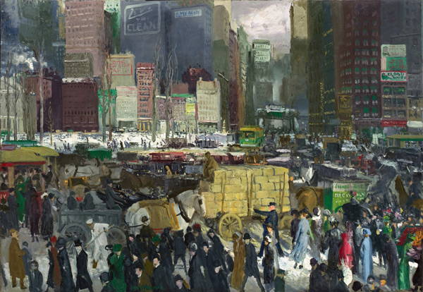 New York 1911 by George Bellows | Oil Painting Reproduction