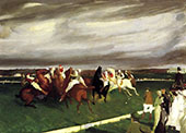 Polo at Lakewood 1910 By George Bellows