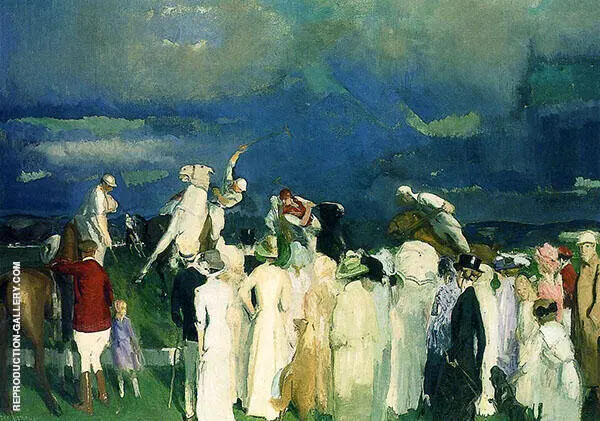 Polo Crowd 1910 By George Bellows