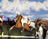 Polo Game 1910 By George Bellows