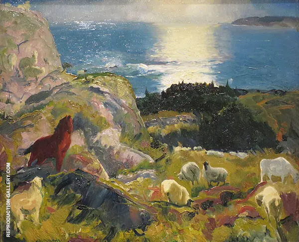 Romance of Criehaven 1916 By George Bellows