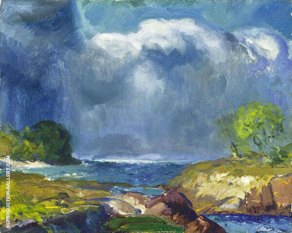 The Coming Storm by George Bellows | Oil Painting Reproduction