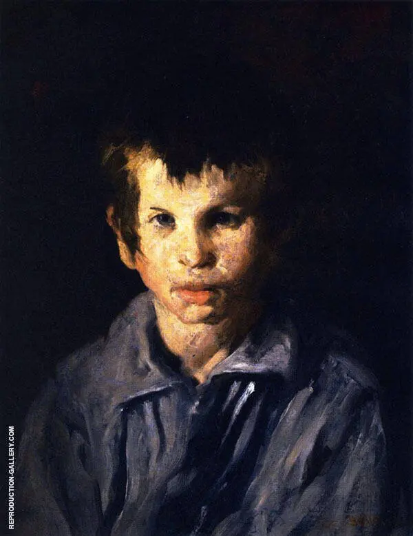 The Cross Eyed Boy By George Bellows