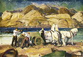 The Sand Cart By George Bellows