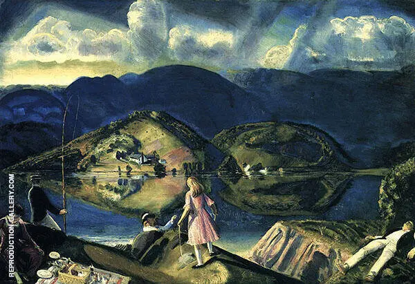 The Picnic 1924 By George Bellows