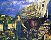 The Teamster By George Bellows