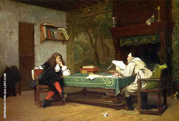 A Collaboration Corneille and Molie 1873 By Jean Leon Gerome