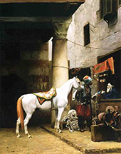 Arab Purchasing a Bridle 1881 By Jean Leon Gerome