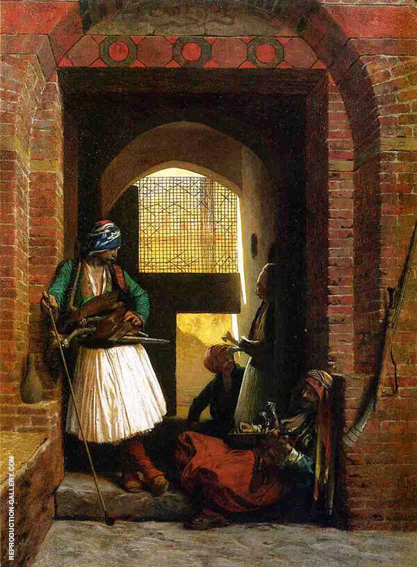 Arnaut Guards in Cairo 1861 By Jean Leon Gerome