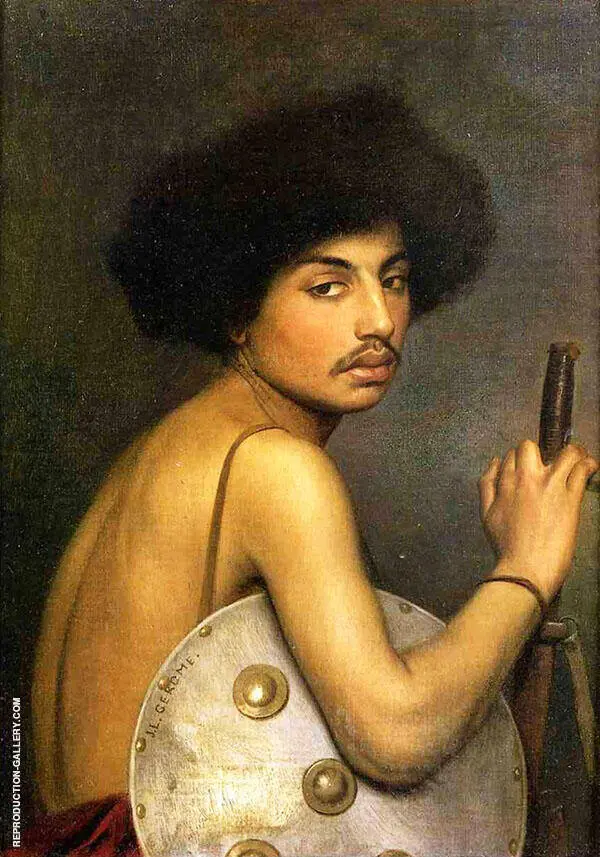Bishari Bust of a Warrior 1872 By Jean Leon Gerome