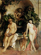 Daphnis and Chloe By Jean Leon Gerome