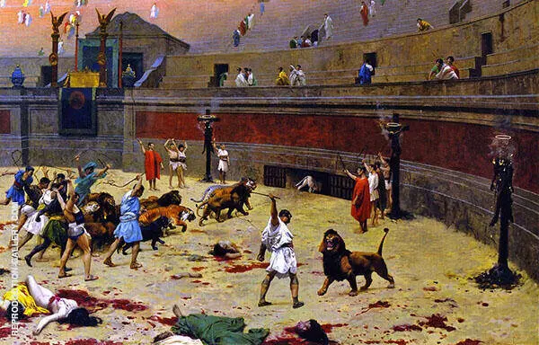 Departure of The Cats from The Circus 1902 By Jean Leon Gerome