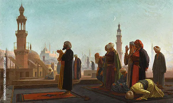 Evening Prayer Cairo By Jean Leon Gerome