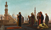Evening Prayer Cairo By Jean Leon Gerome