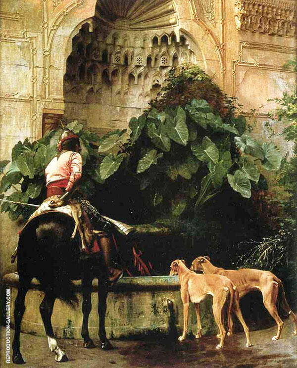 Home from The Hunt 1876 by Jean Leon Gerome | Oil Painting Reproduction