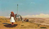 Prayer in The Desert 1864 By Jean Leon Gerome