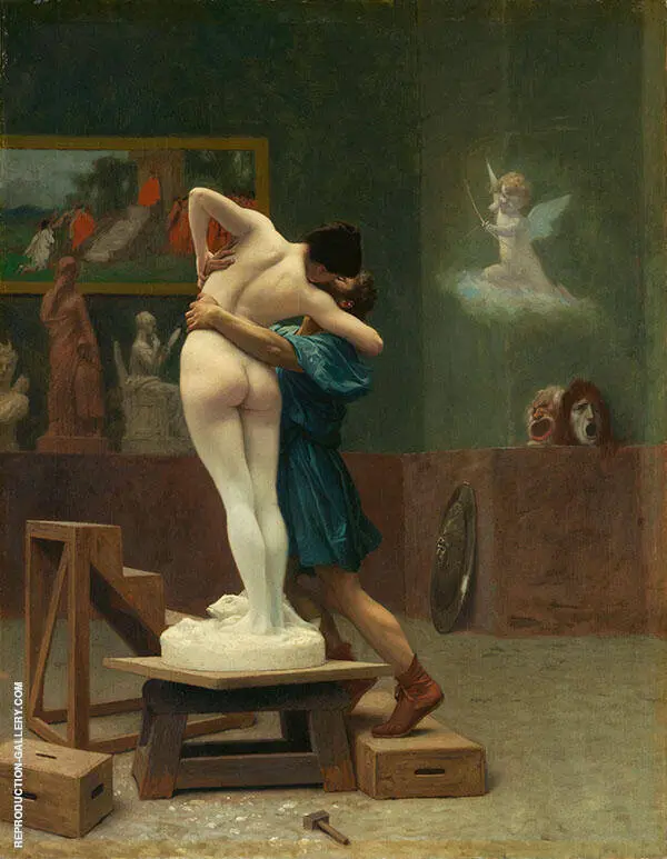 Pygmalion and Galatea 1892 By Jean Leon Gerome