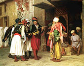 Old Clothing Merchant in Cairo 1866 By Jean Leon Gerome