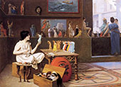 Painting Breathes Life into Sculpture 1893 By Jean Leon Gerome