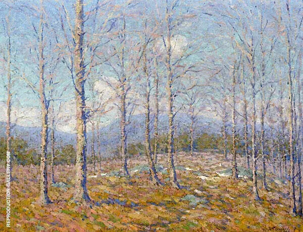 After The Leaves Fall By Robert William Vonnoh
