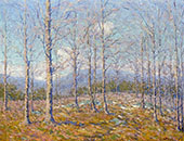 After The Leaves Fall By Robert William Vonnoh