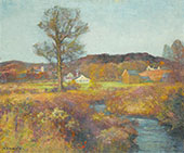 A New England Valley By Robert William Vonnoh