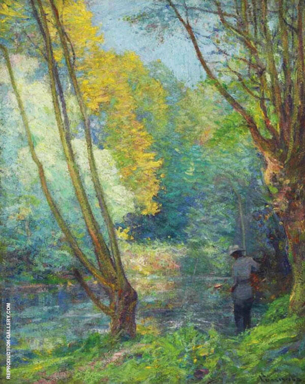 Autumn Among The Willows | Oil Painting Reproduction