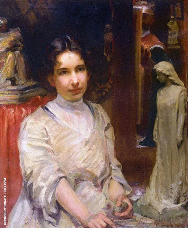 Bessie Potter Vonnoh By Robert William Vonnoh
