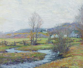 Early Spring Pleasant Valley Lyme Connecticut c1916 By Robert William Vonnoh