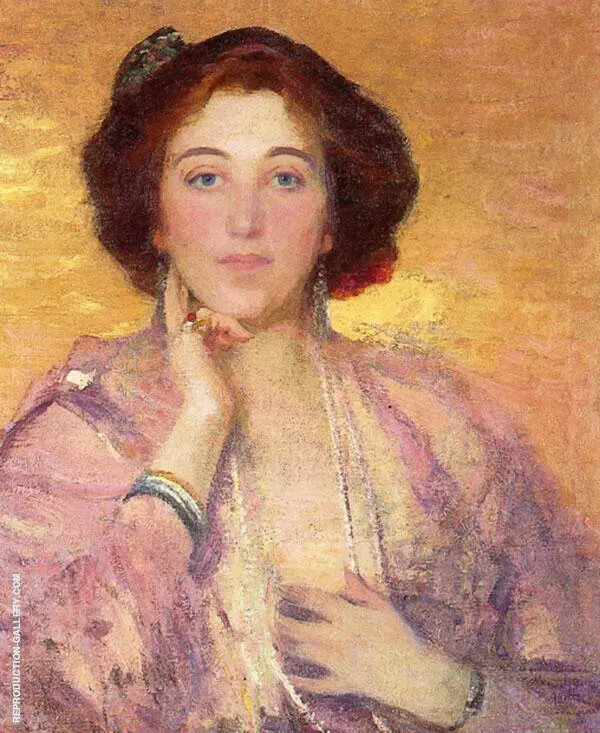 Fire Opal By Robert William Vonnoh