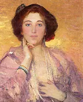 Fire Opal By Robert William Vonnoh