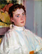 Girl from The North By Robert William Vonnoh