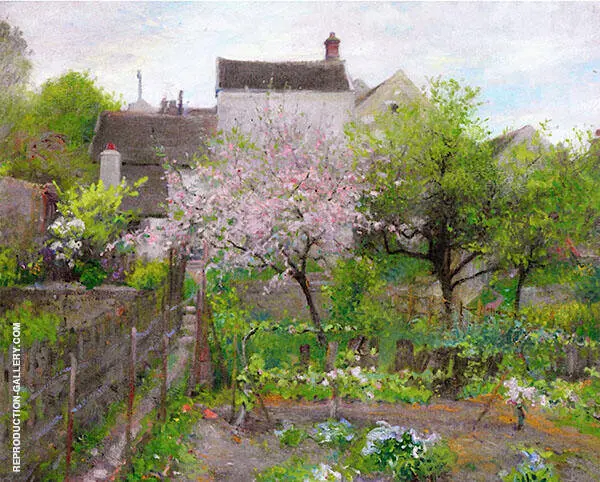 Graz sur Loing By Robert William Vonnoh