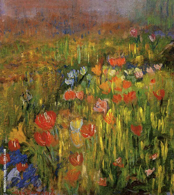 Poppies 1894 By Robert William Vonnoh