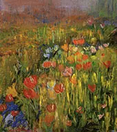 Poppies 1894 By Robert William Vonnoh