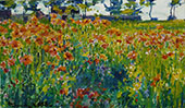 Poppies in France 1888 By Robert William Vonnoh