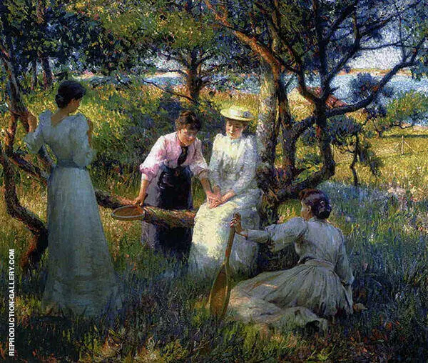 The Ring By Robert William Vonnoh