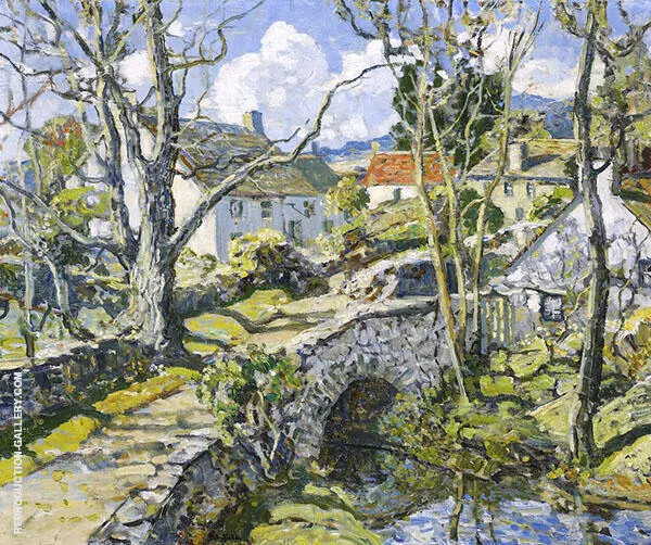 After an Autumn Shower By Walter Elmer Schofield