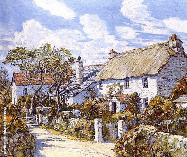 Autumn in Cornwall by Walter Elmer Schofield | Oil Painting Reproduction