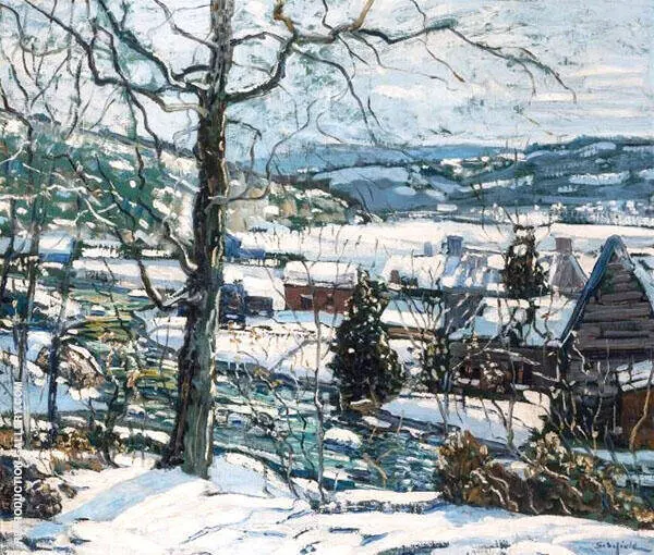 December Day By Walter Elmer Schofield