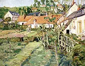 French Village c1910 By Walter Elmer Schofield