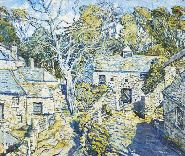 Godolphin Farm 1913 By Walter Elmer Schofield